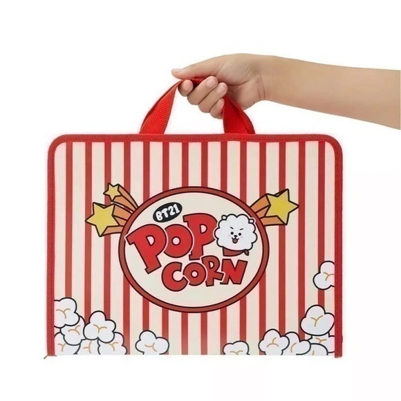 BT21 RJ Zipper Folder | NWT | Rare - Picture 1 of 6